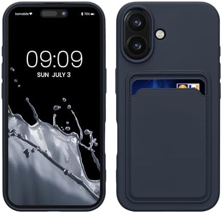 Caseative Custodia Per IPhone Con Motivo A Onde D'acqua – Morbida Al Tatto, Antigraffio E Resistente Alle Cadute – Compatibile Con Vari Modelli IPhone