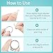 Ring Sizers for Loose Rings, 16 Pcs with Ring Sizer Adjuster Measuring Tool, Invisible Guards for Women and Men, Spacers & Tighteners, Resizer Reduces by 0.5-1.5mm