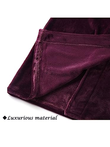 Artfasion Robes For Women With Hood Long Soft Warm Full Length Bathrobes Luxurious Plush Fleece Winter Robes #TOP3