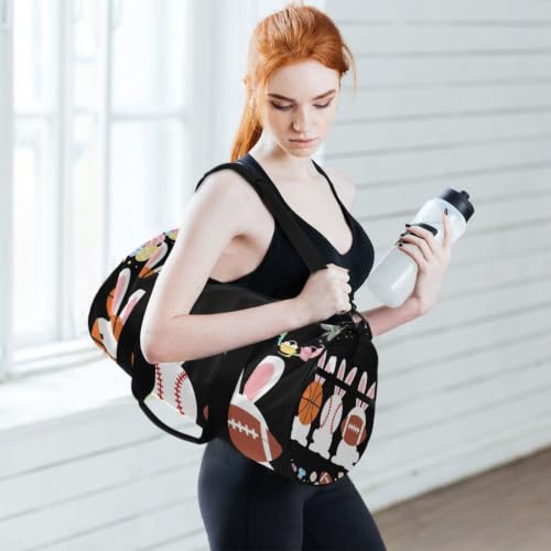 Bolsa de gimnasio con bolsillo interior para evitar perder tus llaves 6
