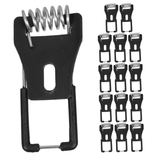 LALAFINA Home Decor Enhancement 15pcs Downlight Retaining Clips Metal Spring Clips for Light Fixing