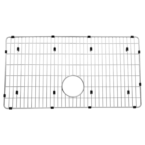Rejilla para fregadero de acero inoxidable 26.38 x 14.38 in