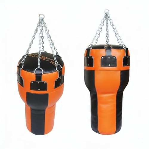 Image of Venom, Unfilled (Empty), Synthetic Leather Material Punching Bag /Kickboxing Bag /Takewondo Bag /Fitness Bag /Professional Training Bag with Hanging Chain