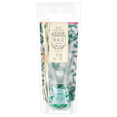 ゆるりと ジャスミン香るリードディフューザー 100ｍL(ルームフレグランス 茉莉花 フローラル)ギフト 誕生日 一人暮らし 新生活 ホワイトデー 母の日（Amazon）