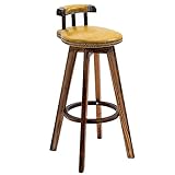 Materiale di alta qualità: questi sgabelli da bar sono realizzati con materiali di alta qualità progettati per l'uso quotidiano. Sono resistenti alla rottura e leggeri, migliorando significativamente la durata del prodotto. L'ampia base garantisce stabilità e durata eccezionali. La capacità massima di peso fino a 136 kg li rende perfetti per qualsiasi ambiente.