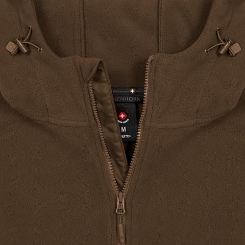 Höhenhorn Biferten Herren Militär Fleecejacke Braun Gr. M