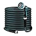 Relxitl Garden Hose 75ft, Flexible Water Hose with 10 Function Hose Nozzle, Lightweight, Tangle Free, Rust Proof for Yard, Watering(Blue)