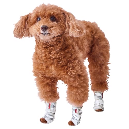 ペティオ (Petio) 犬用くつ Let′s walk お散歩用 パウラップ S（キズ保護・ヤケド対策・災害対策）の商品画像（Amazon）