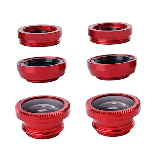 UTHCLO 2Sets Clip Phone Camera Lens Kit Macro and Wide Angle for Stunning Photos of Scenery More Easy to Use with Bag Included