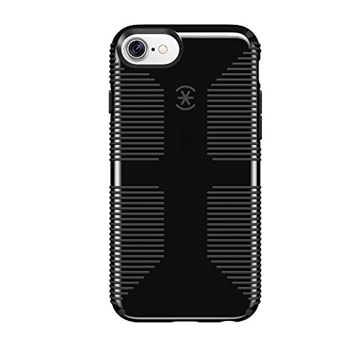 Speck Products CandyShell Grip Cell Phone Case for iPhone 8/7/6S/6 - Black/Slate Grey