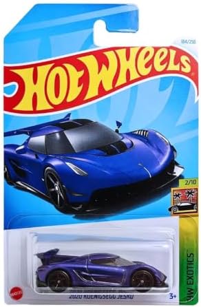 Hot Wheels - 2020 Koenigsegg Jesko - HW Exotics 2/10 - HTC21 - Short Card - Super Sports Car - Iris Purple - Mattel 2024-1:64