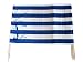 13 ft Beach Windscreen Privacy Windbreak with a Bag Made in Europe (Blue/White Stripes)