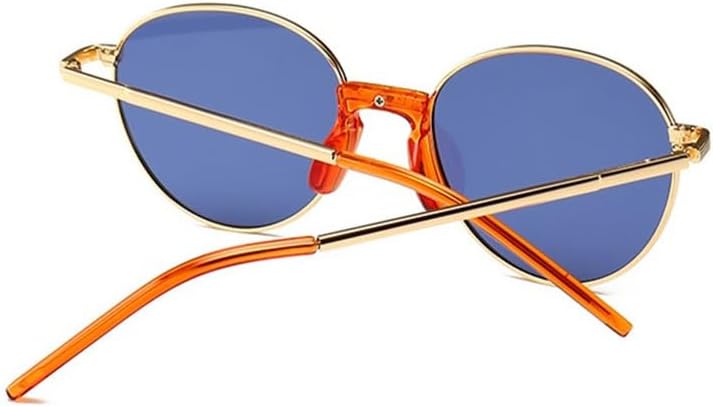 Round Sunglasses Men Women Sun Glasses Metal Frame Eyewear