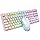 RK ROYAL KLUDGE Gaming Keyboard and Mouse Combo, Wired TKL Mechanical Keyboard and RGB 7200 DPI Mice, 87 Keys Computer Keyboard with Programmable Macro, Red Switches-White Set
