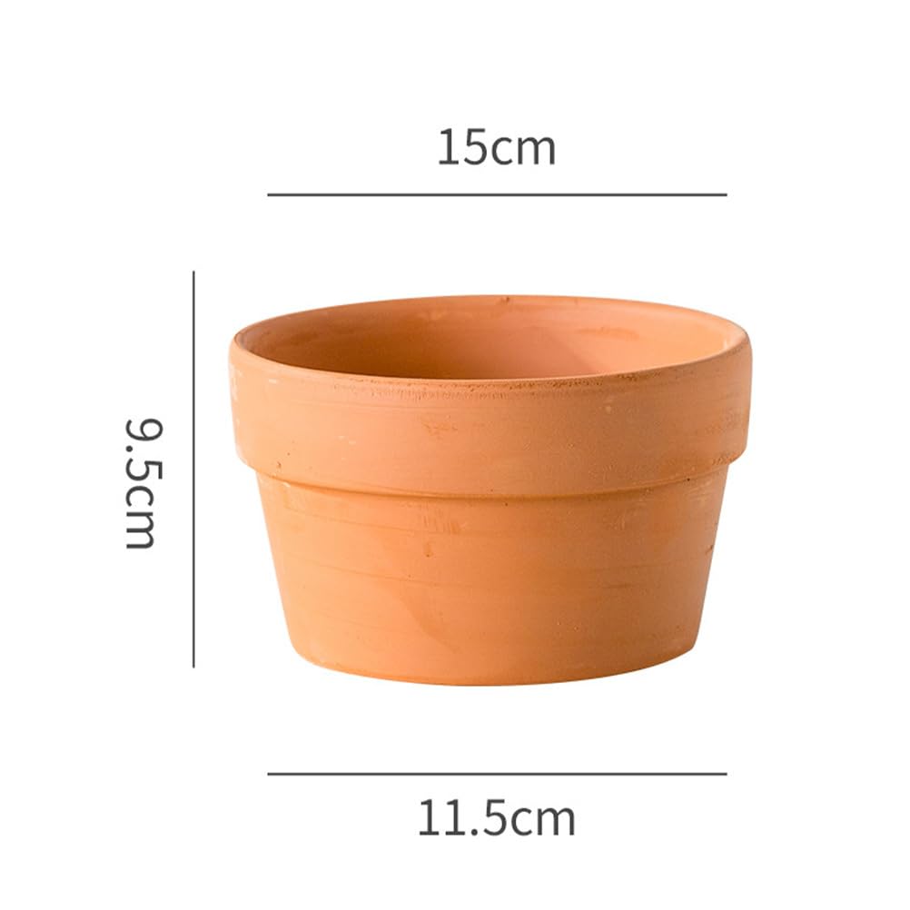 Amazon.co.jp: iplusmile テラコッタ鉢 2個セット 多肉植物用 素焼き鉢