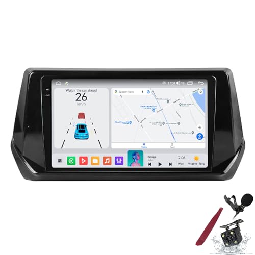 Autoradio Android 15 Peugeot 2008 avec GPS Bluetooth WiFi SWC