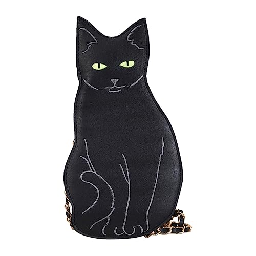 Sac bandoulière fille forme de chat élégant résout le manque de rangement léger