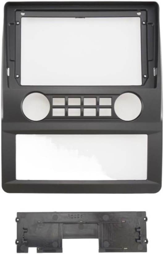 9 Inch Car Fascia Radio Panel Compatible for Foton View CS2/C2/G7 2014+ Dash Kit Install Facia Console Bezel Adapter 9inch Android Plate(Version 2)