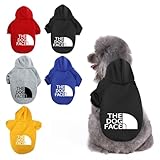 シャツ 犬の冬のコート 犬用服 犬の冬服 犬洋服 犬服 犬の服 ドッグウェア パーカー 犬用コスチューム 可愛い ペットウェア 小中型犬服 わんちゃんのお洋服 犬のパーカー犬の服 防寒 暖かい ワンコ服 秋冬 人気 ハロウィン クリスマス 大型犬 小型犬 中型犬 お散歩 お出かけ（レッド,L）