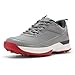 FitVille Extra Wide Golf Shoes Men Professional Outdoor Water Resistant Golf Shoes for Course with Spikes(Dark Grey, 12 X-Wide)