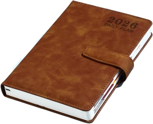 �蒠 2026�N 1��?12���n�܂� �f�C���[�m�[�g A5 �A�W�F���_�u�b�N �V�X�e���蒠 �_�C�A���[ �r�W�l�X�蒠 �v�����i�[ �h���h�� 1��1�y�[�W (�u���E��)