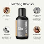 MANSCAPED® UltraPremium Beard Shampoo, Hydrating Cleanser with Eucalyptus, Rosemary, Lavender Essential Oils, Moisturizing Beard Wash for Hair and Skin (4 oz) - Image 2