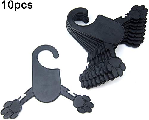 XIGUI Pet Clothes Hangers for Dog Cat Baby Toddler Small Coat Hanger 10 Pack