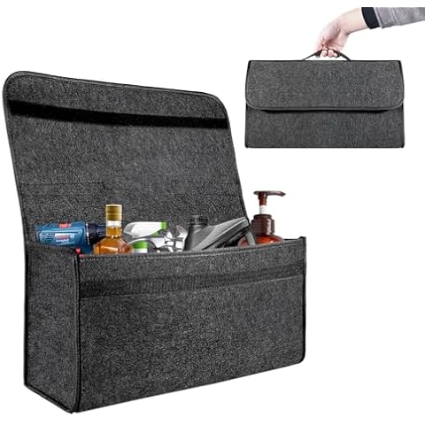 Trintion 50x30x15cm Car Boot Organiser Cover