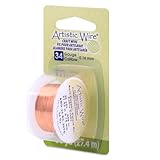 Artistic Wire 34-Gauge Bare Copper Wire, 30-Yards