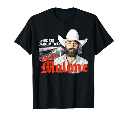 Official Post Malone Exclusive Stadium Tour T-Shirt