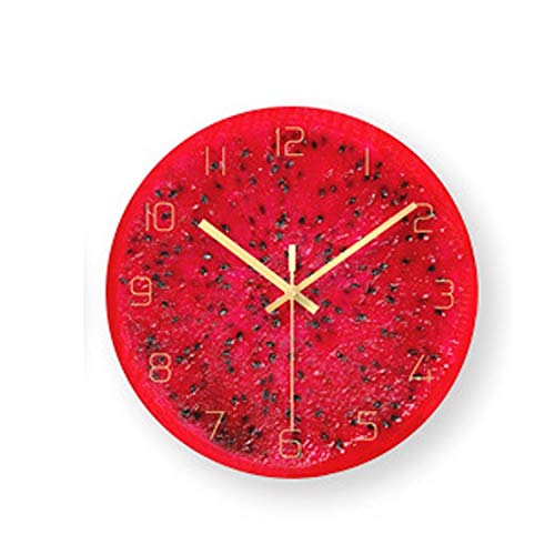 Horloge murale pitaya red salon 0.4cm XJBTBA pour maison