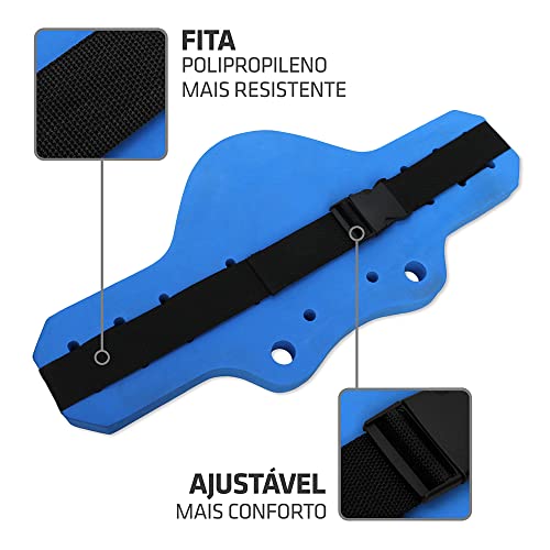 Cinto Flutuante Muvin – Hidroginástica - Natação – Regulável – Fechamento em Fecho de Contato – Espo