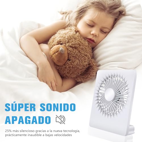 Encuentra reviews de Ventiladores pequeños para escritorio - solo los mejores. 40 Imagen adicional