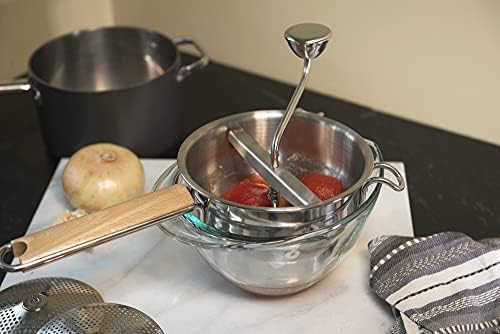RSVP International 8082 Endurance Kitchen Tool Collection Stainless Steel Food Mill