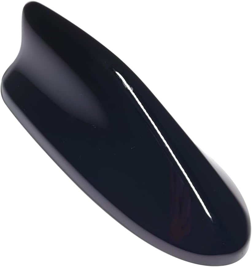 AOKIO Compatible with 2018 2019 2020 2021 2022 Honda Accord Accessories Car Shark Fin Antenna Topper Cover Trim (Glossy Black)