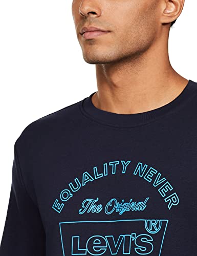 Image of Levi's Men Round Neck Cotton Sweatshirt