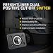 Dasbecan Dual Positive Cut Off Switch Compatible with 2018 Freightliner Cascadia Trucks Replace# A06-88420-001 A06-75115-001
