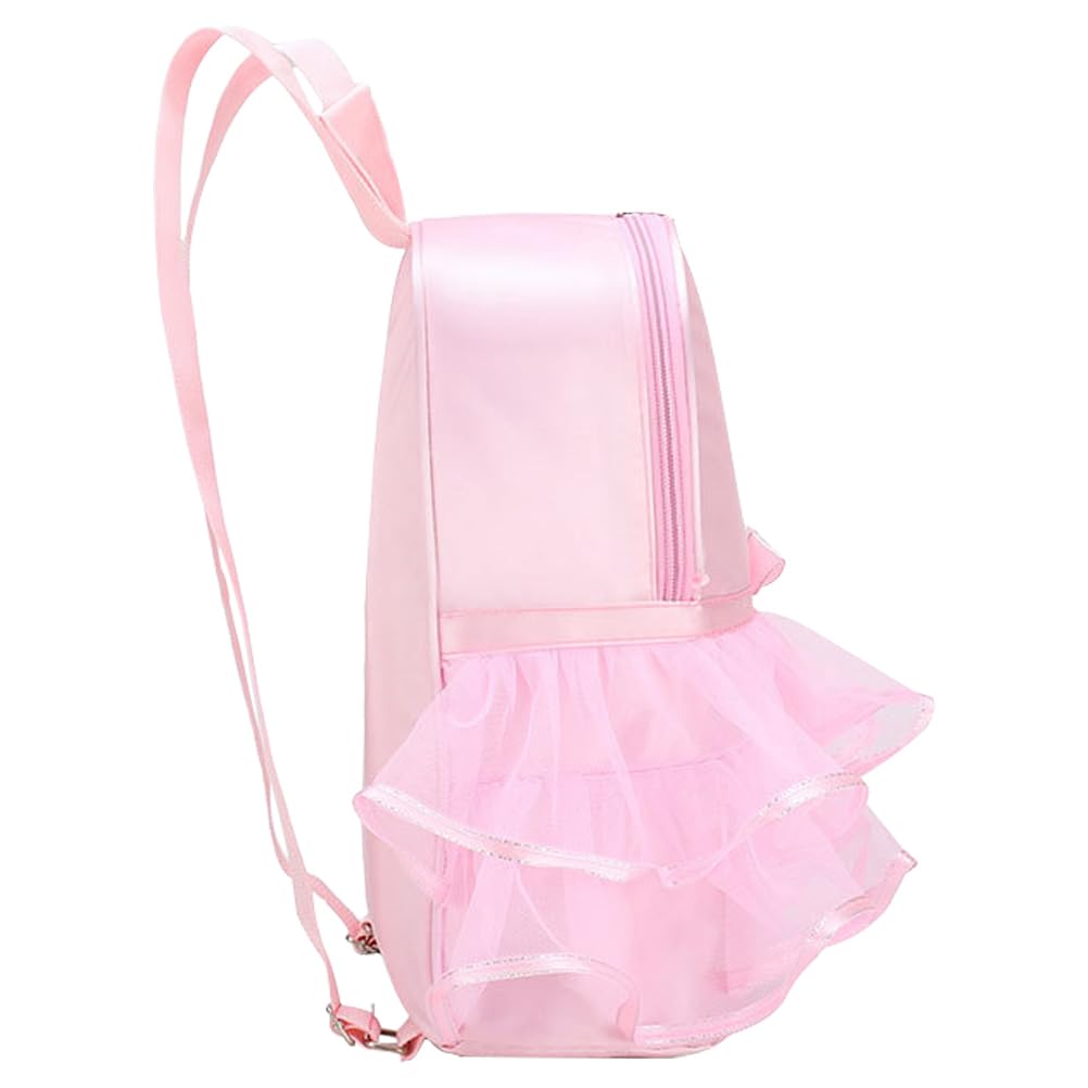 VALICLUD Zaino Per Danza Classica Bambini 12.99In X 10.24In X 5.12In Borsa Da Balletto Leggera Con Ampia Capacità Per Abiti Da Ballo Scarpe E Accessori Per Scuola E Attività Sportive Quotidiane