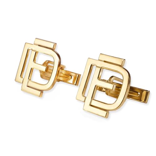 Mancuernillas Monograma Exclusivo en Oro 14K
