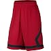 Nike mens FLIGHT DIAMOND SHORT 799543-687_XL - GYM RED/BLACK/BLACK