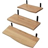 wandregal eiche ikea 【Funktionale Holzregal Wand】 passen in jeden Raum, sind praktische Wand-Raumsparer, sehr nützlich für das Hinzufügen von zusätzlichem Regalraum, um kleine Gegenstände oder Unordnung im Schlafzimmer, Bad, Küche, Flur und mehr zu speichern und zu reorganisieren, und eine nette Art, die Unordnung aufzuräumen