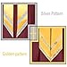 Herrenbek Unisex Choir Robe with Gold Satin Stole for Church
