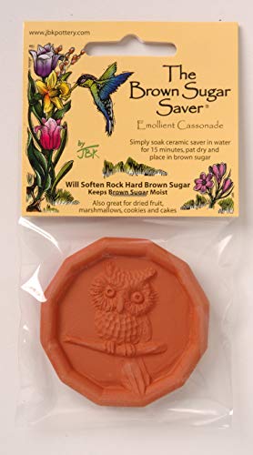 Jbk Owl Terra Cotta Brown Sugar Saver #TOP1