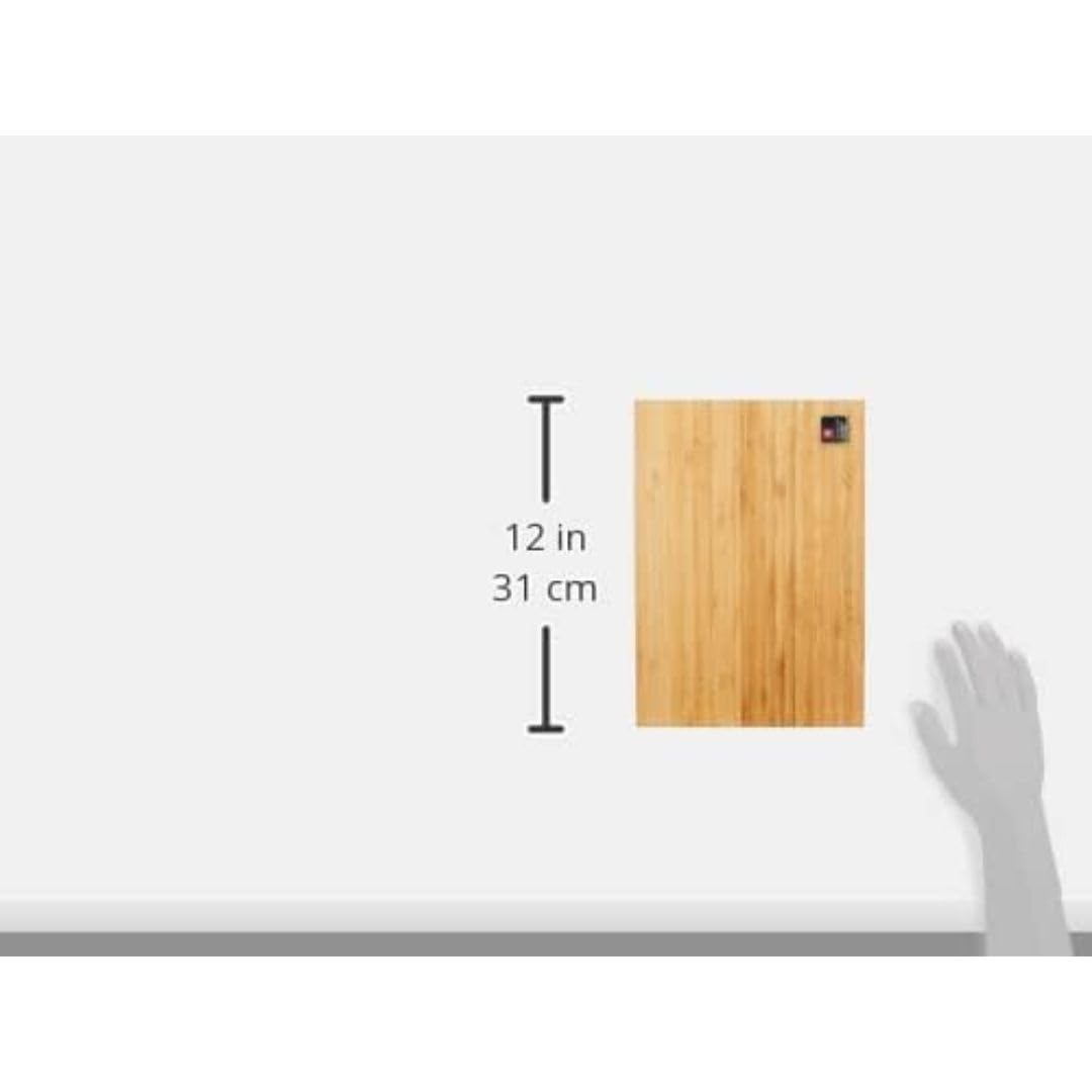 RICHARDSON SHEFFIELD Messerblock magnetisch, Bambus, ohne Messer, 5 Messer | klingenschonende Aufbewahrung, nachwachsender Rohstoff, platzsparend, kompakte Abmessungen