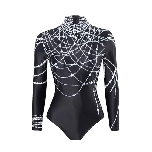 Women's One Piece Swimsuit with Cover Up Set-High-Neck Zippered Sporty Bikini Beachwear One Piece Swimswear for Women2