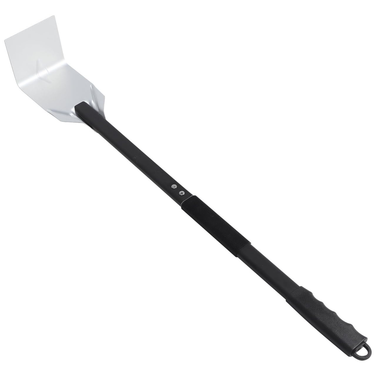 Operitacx Râteau à Cendres pour Barbecue en Acier Inoxydable Manche Long Portable, Outil de Nettoyage pour Cheminée et Grill, pour Entretien Facile