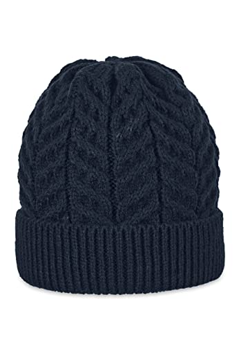 Sterntaler Berretto In Maglia Con Pompon E Risvolto Per Bambini E Ragazzi - Unisex, Foderato In Pile - 4