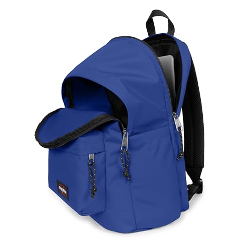 Image of Eastpak Day Office - 31 L Laptop Backpack for 16-Inch Devices - Secure Business Durable Travel Carry-On, Bottle Pocket Holder, Electric Blue