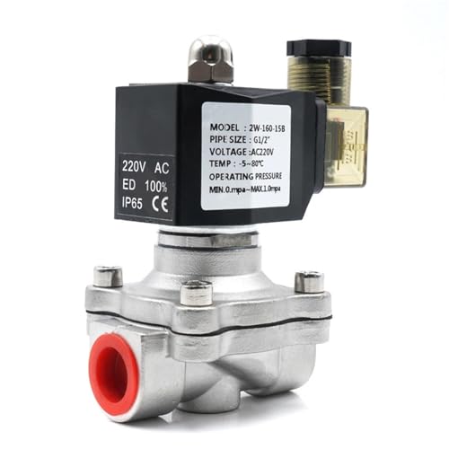 Électrovanne 1-1/4 inox 304 à diaphragme étanche DC24V