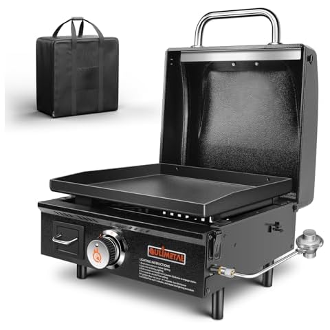 QuliMetal 17 Inch Portable Gas Griddle Cover